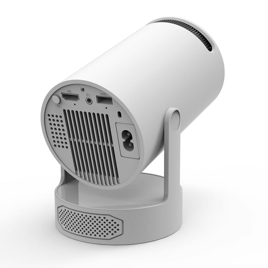 ١. جهاز عرض ذكي قصير المدى X10-HIFI، دقة 720P عالية الوضوح بمكبر صوت HIFI، محمول للمنزل والمكتب