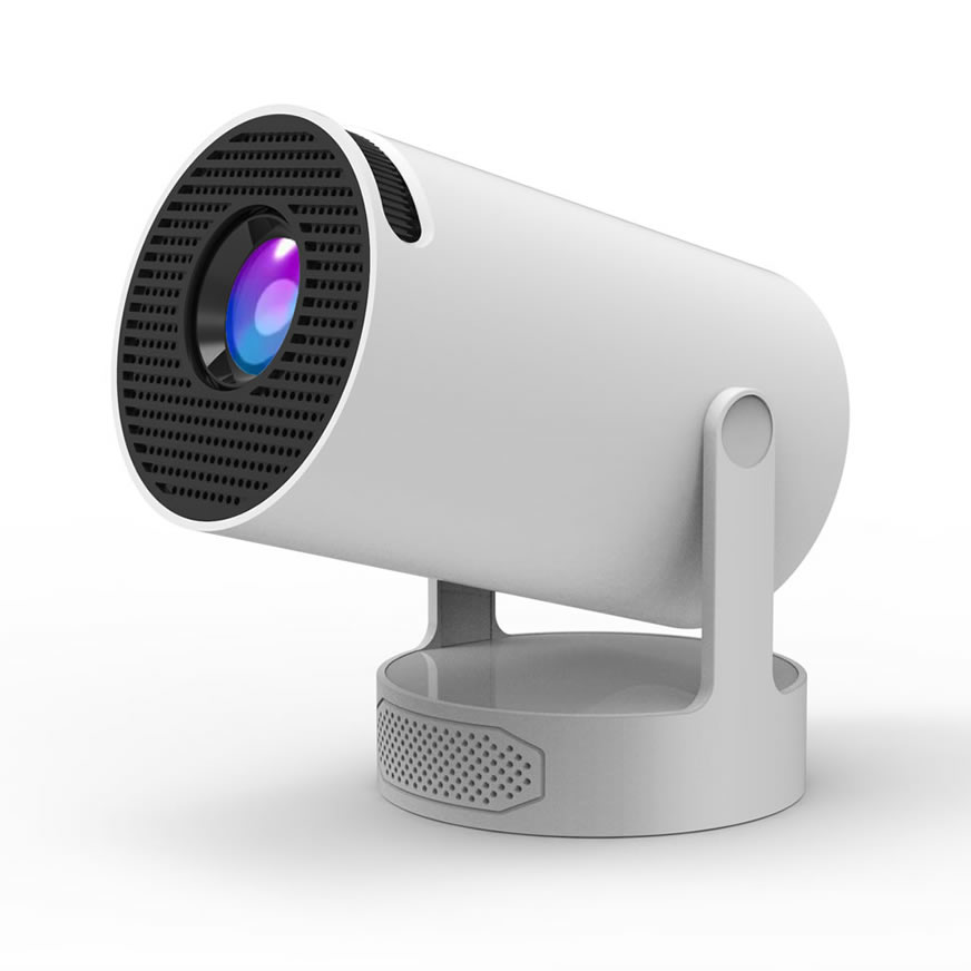 X10-HIFI Ultrakurzwurf Smart Projektor, 720P HD mit HIFI Lautsprecher, Tragbar für Zuhause & Büro