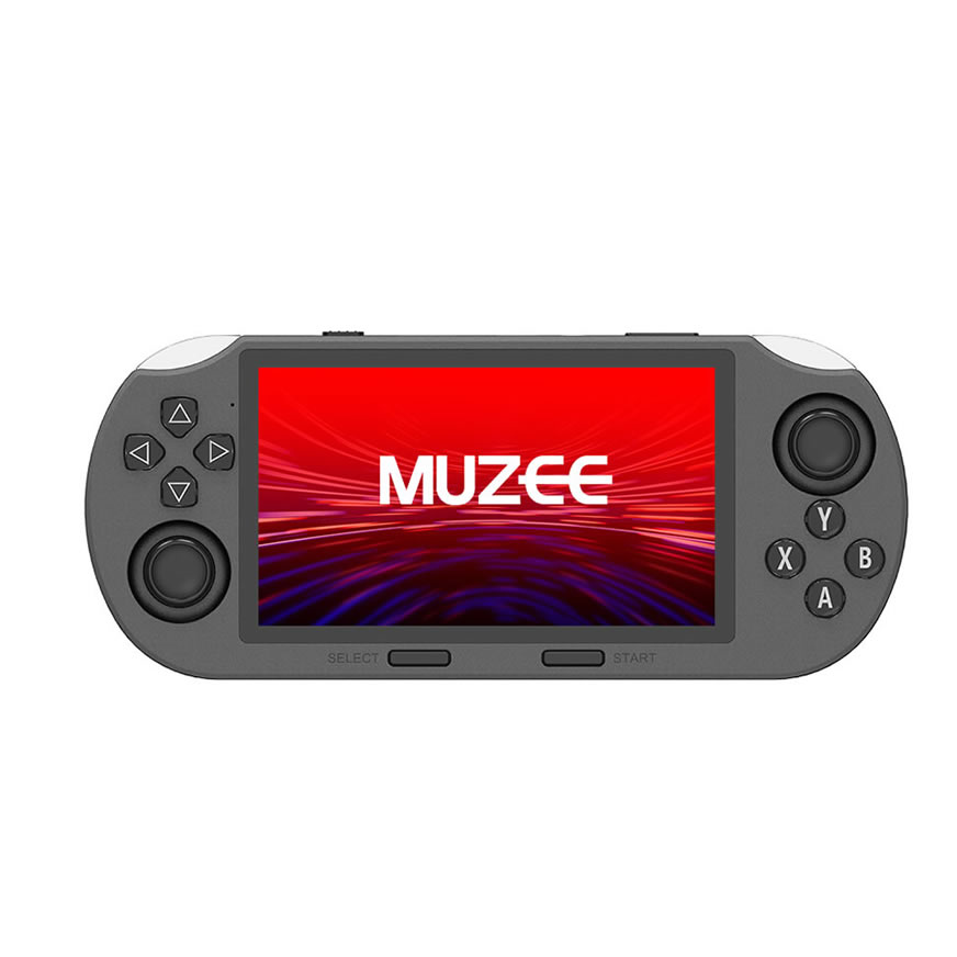 Consola de Juegos Portátil MUZEE-M1 Pantalla IPS 4.5 Pulgadas, 64GB, Doble Núcleo, Para Dos Jugadores Multifuncional