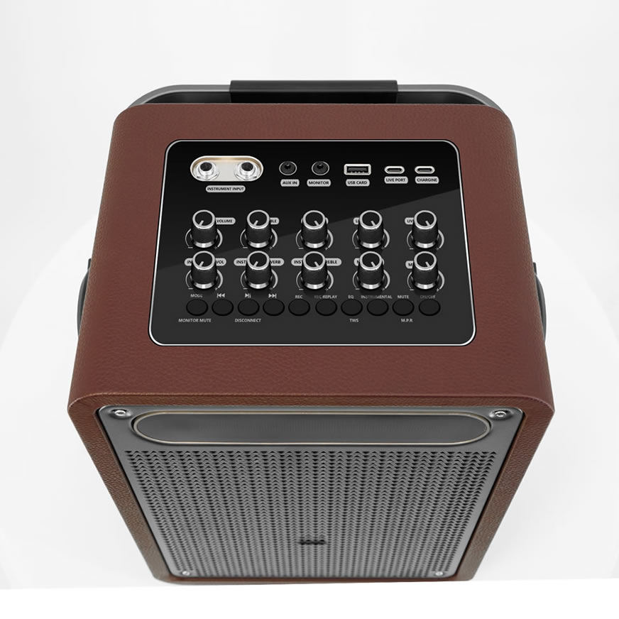 Nuevo Altavoz Portátil para Karaoke al Aire Libre (Especial para Interpretación Musical y Canto)