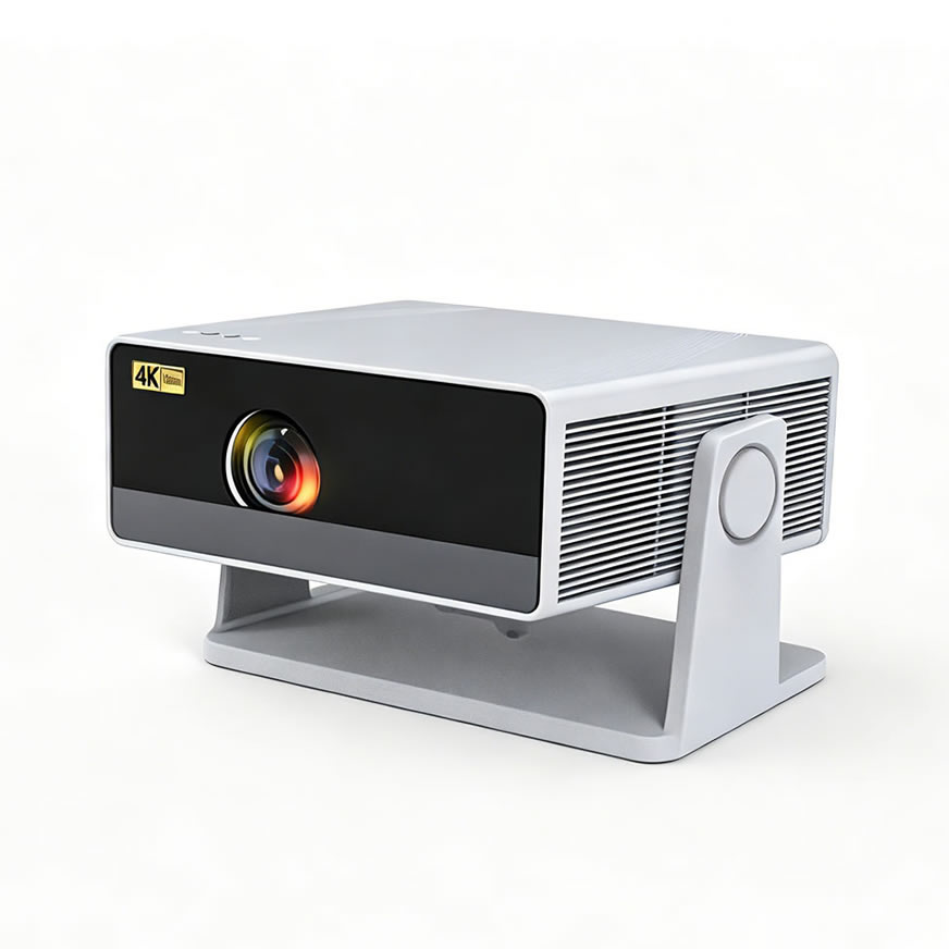 X20-H723 Projecteur Auto Focus Natif 1080P, Projecteur Intelligent Ultra HD à Courte Focalisation 4 Pouces, Android 14 WiFi6 Bluetooth 5.4, Projecteur Silencieux Double Usage Maison et Bureau