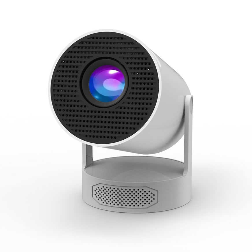 Projecteur Intelligent Ultra-Court X10-HIFI, 720P HD avec Enceinte HIFI, Portable pour Maison et Bureau
