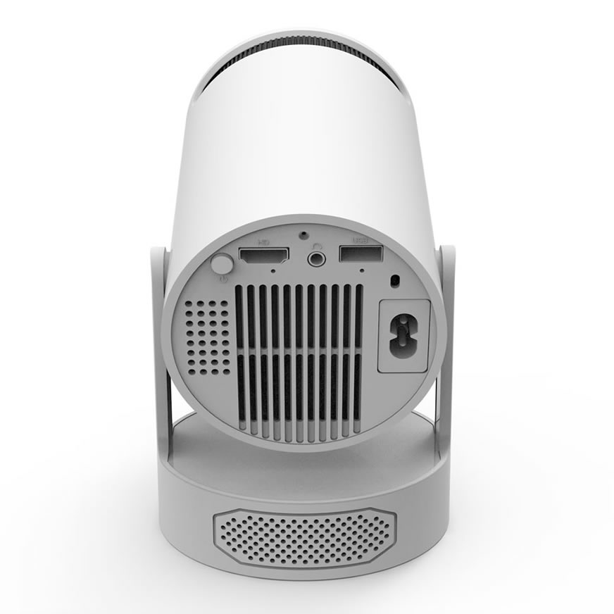 Projecteur Intelligent Ultra-Court X10-HIFI, 720P HD avec Enceinte HIFI, Portable pour Maison et Bureau